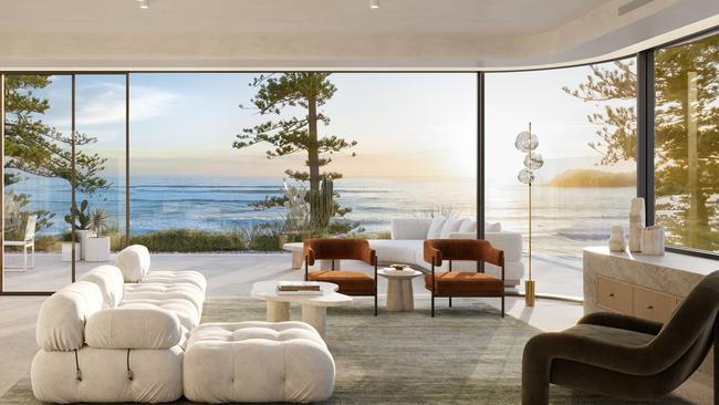 Oceania penthouse in Manly.