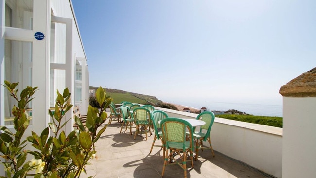 Seaside Boarding House, an acclaimed eatery overlooking the beach at nearby Burton Bradstock.