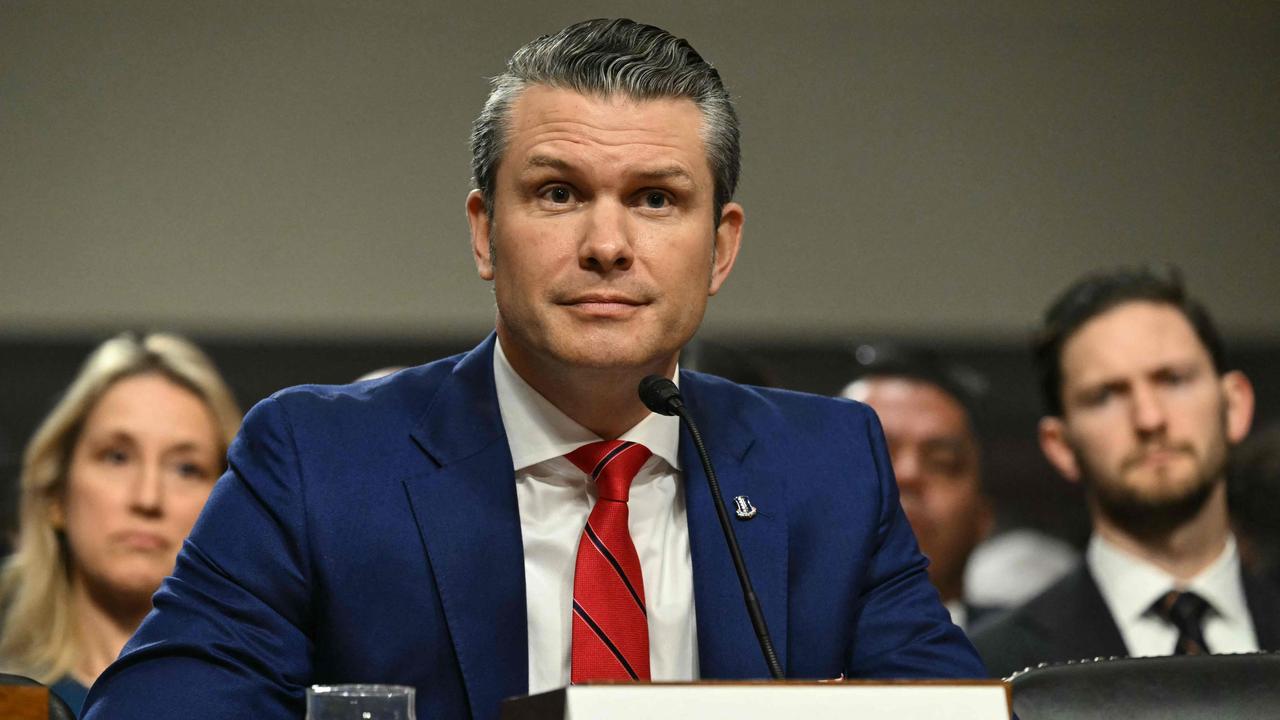 Pete Hegseth, US President-elect Donald Trump's nominee for Defense Secretary. Picture: AFP