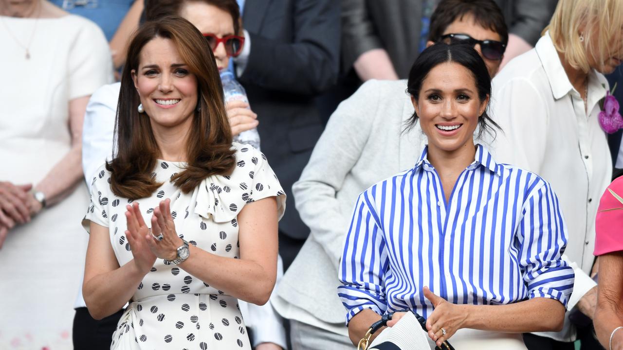 Kate and Meghan’s relationship has significantly soured since this 2018 outing. Picture: Karwai Tang/WireImage