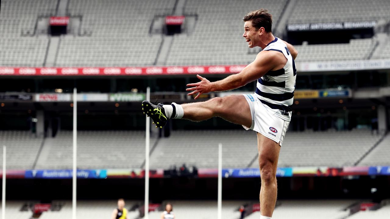 Empty grandstands in Melbourne are having a significant impact on AFL clubs. Picture: Michael Klein