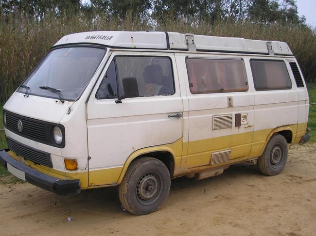 A Volkswagen (VW) T3 Westfalia camper van which police mention in connection with the disappearance of Madeleine McCann. Picture: EPA/Metropolitan Police