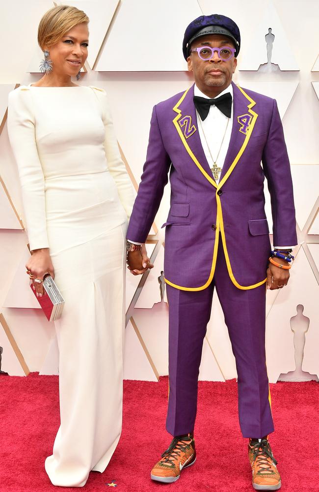 Spike Lee with wife Tonya Lewis. Picture: Amy Sussman/Getty Images