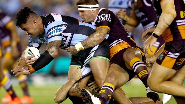 Cronulla have a tough run in Queensland at season’s end. Photo: Gregg Porteous