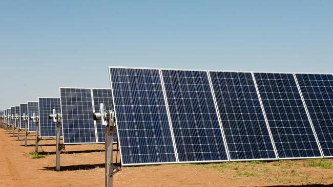 Adani Renewables Australia Rugby Run solar farm.