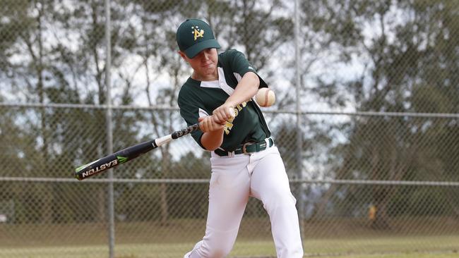 Kyan Roach has just played baseball for Australia in Guam at the world championship qualifiers.