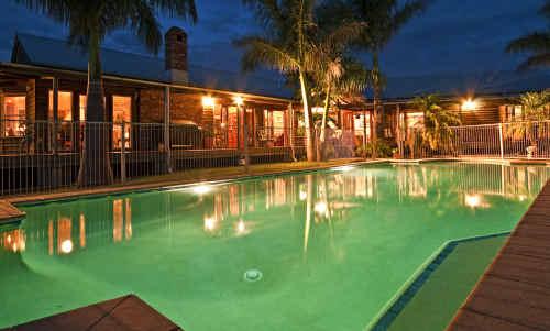 The pool of Pauline Hanson’s $2.15 million-valued home at Coleyville, near Ipswich. . Picture: Contributed