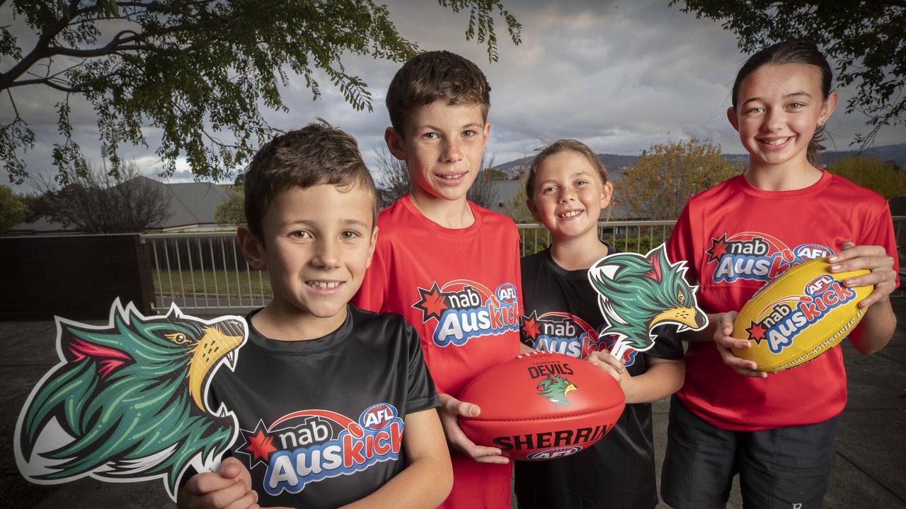 Tasmania’s Afl Club Has Free Devils T-shirts For Kids 