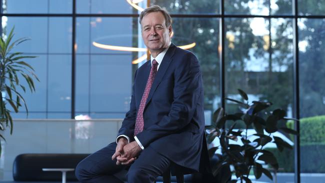 Aristocrat Leisure chief executive Trevor Croker, at the company’s headquarters in North Ryde, Sydney. Picture: Britta Campion