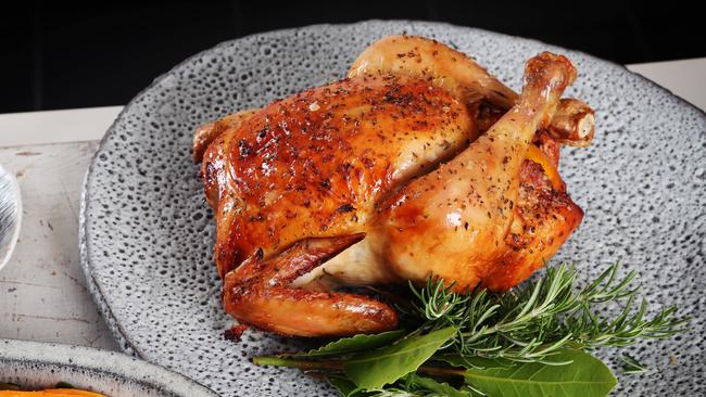 EMBARGOED FIRST USE HERALD SUN TASTE PLS CONTACT DAN STOCK BEFORE USE Taste Cover Story- Nigella's perfect roast chicken. Photo taken at Hotel Como south Yarra. Picture Rebecca Michael.