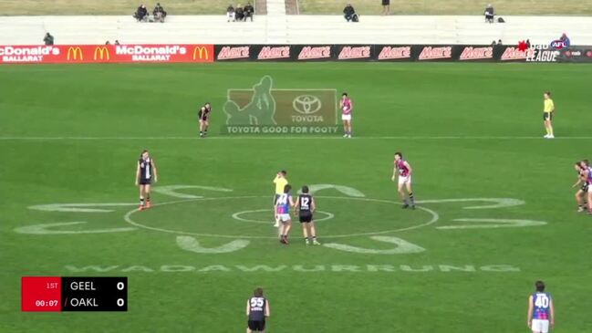 Replay: NAB League - Geelong Falcons v Oakleigh Chargers