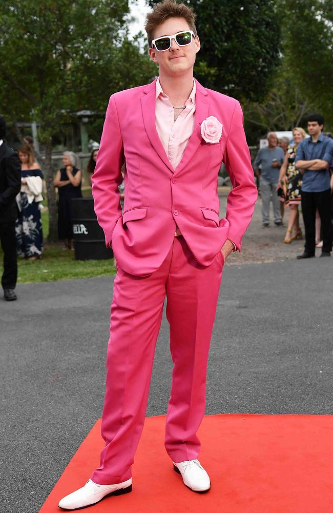 Thmoas Loughran at Nambour State College School Formal. Picture: Patrick Woods.