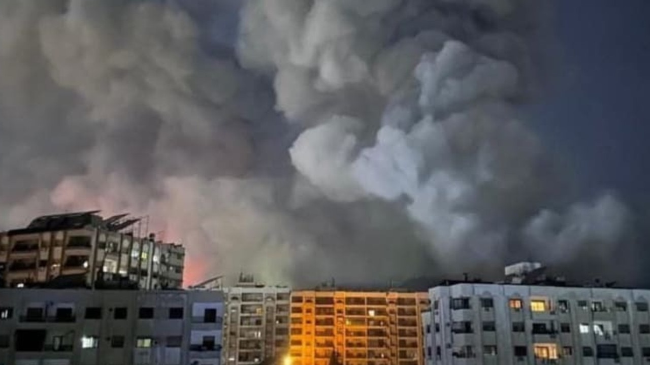 Israel strikes Damascus ‘in message to regime’