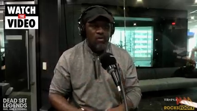 Wendell Sailor’s angry radio rant (Triple M)