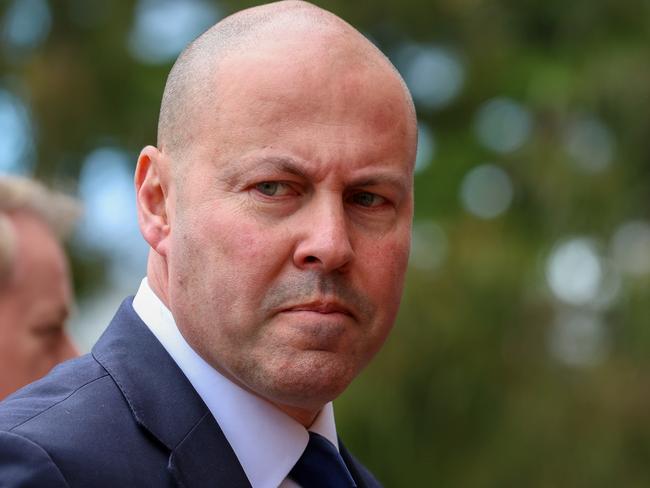 MELBOURNE, AUSTRALIA - NOVEMBER 17: Former Treasurer of Australia Josh Frydenberg arrives for the memorial of Peter Reith on November 17, 2022 in Melbourne, Australia. Peter Reith, a minister in the Howard government, passed away earlier this week. He was 72, and succumbed to Alzheimer's disease after a long battle, his family said. (Photo by Asanka Ratnayake/Getty Images)