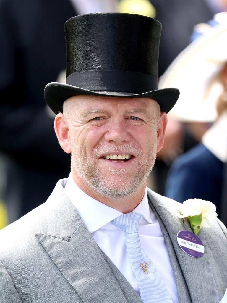 Mike Tindall with his designer stubble. Picture: Getty Images