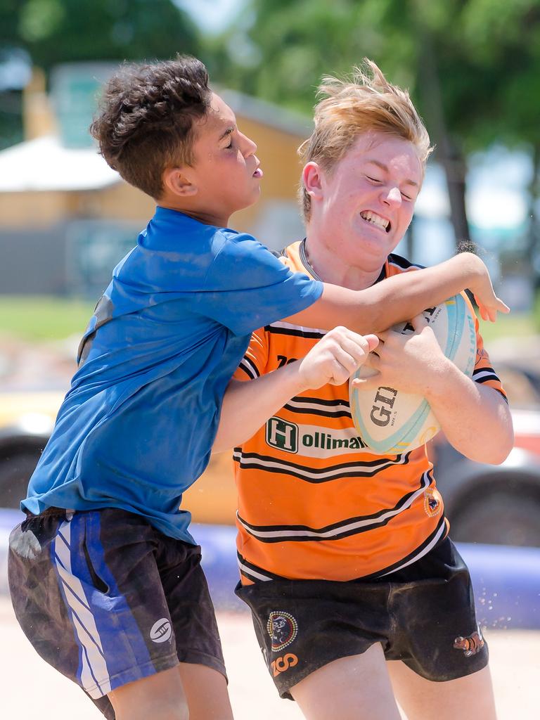 BEACH RUGBY Kirwan State High School shine at beach rugby tournament