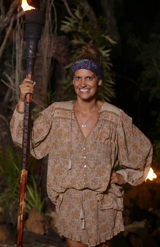 Chrissy Zaremba in the final three for Australia Survivor. Photo: Supplied/ Channel 10