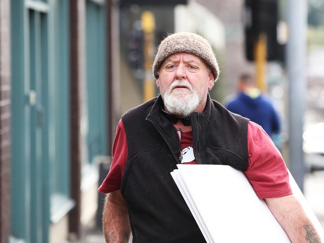 Scott Moore arriving at court last week. Picture: Zak Simmonds