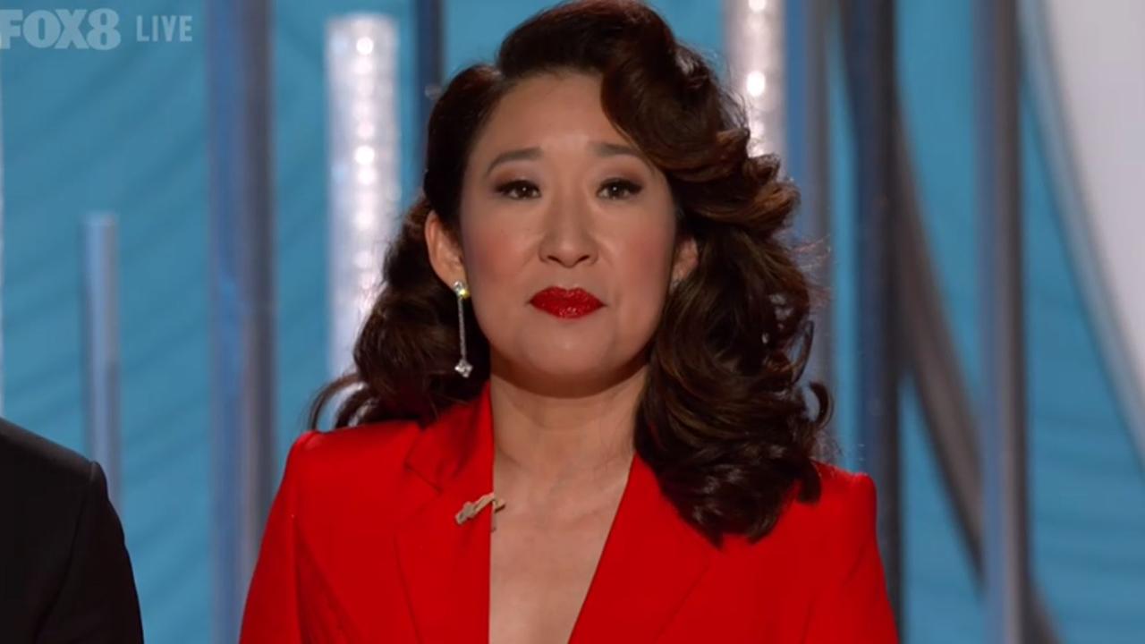 Sandra Oh proved herself to be a very capable host.