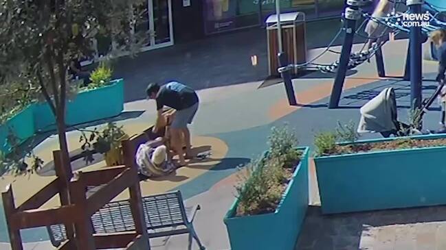 Dramatic footage of elderly man falling in Sydney playground sparks safety fears