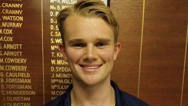 Ollie Mahncke has joined Alexander Thomson via Mortlake. Picture: Alexander Thomson Cricket Club.