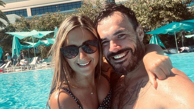 Locky Gilbert also spoke on his relationship with Irena Srbinovska. Picture: Instagram