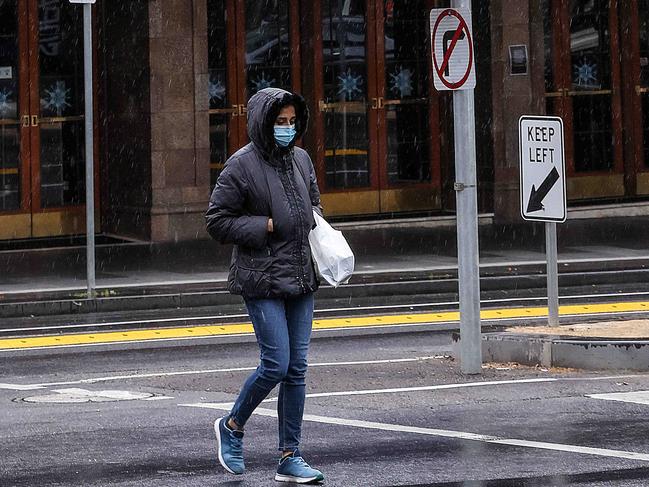 MELBOURNE : AUSTRALIA- NewsWire Photos 19 JULY 2021 : The doors are closed at Her Majesty's Theatre in Melbourne as the state of Victoria continues its lockdown due to a Covid-19 cluster spread from NSW to Melbourne. Picture : NCA NewsWire  / Ian Currie