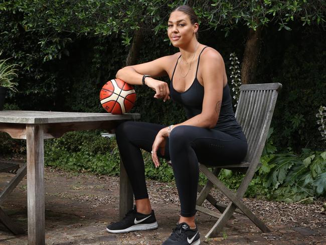 Australian basketballer Liz Cambage. Picture: David Caird