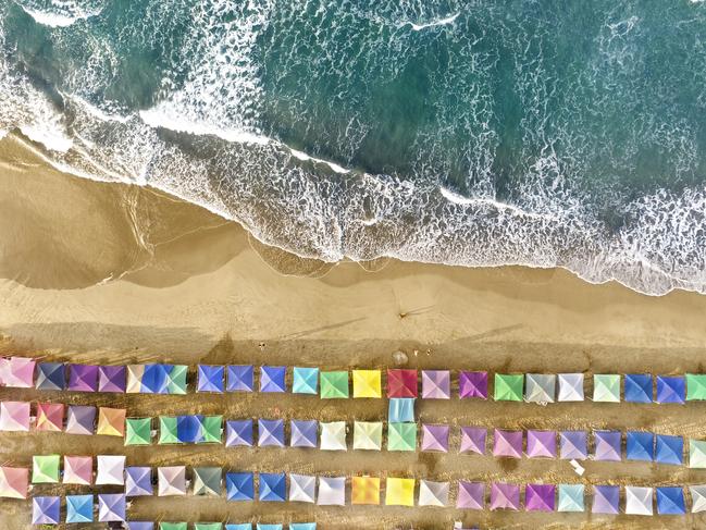 Aerial view of a beach in Mexico. Picture: Supplied