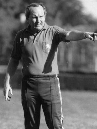 Wallaby rugby coach Alan Jones in 1984.