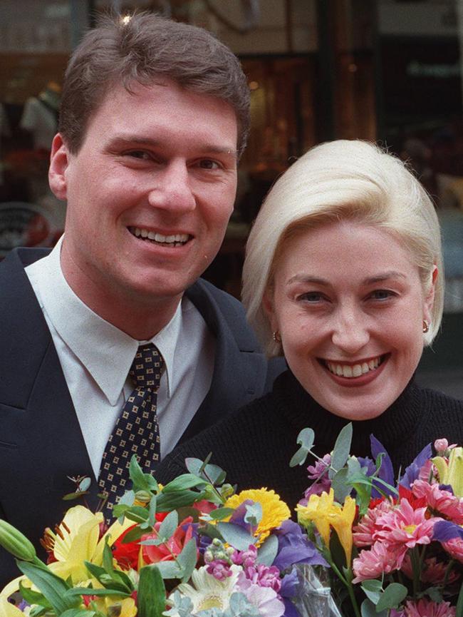 Cory Bernardi with wife Sinead.