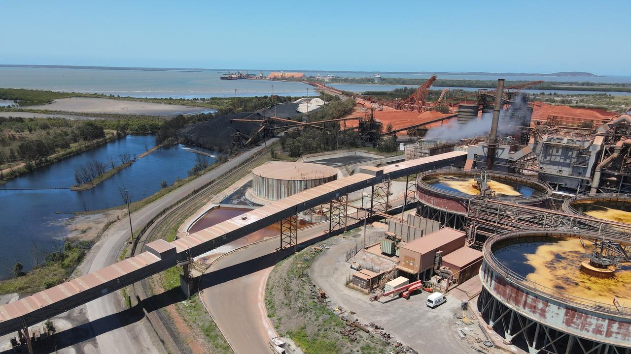 Queensland Alumina Limited Gladstone. Picture: DJI Mavic Air 2