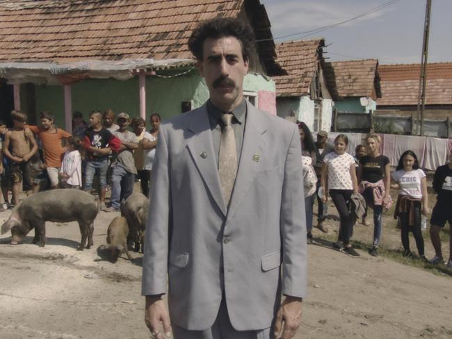 British funnyman Sacha Baron Cohen returns 14 years after the initial sighting of Borat on the big screen. Picture: Amazon Studios