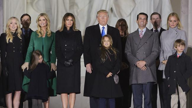 Only those who realised how distrustful we’ve become of our politicians and institutions could have predicted this family would be moving into the Whitehouse. Picture: AFP Photo / Mandel Ngan