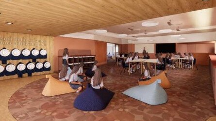 The new building will include a number of new classrooms. Picture: Supplied.