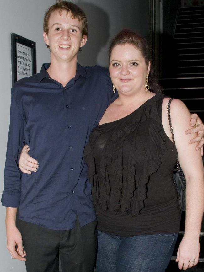 Jason Bates and Keturah Jones at Code Nightclub, Mackay.