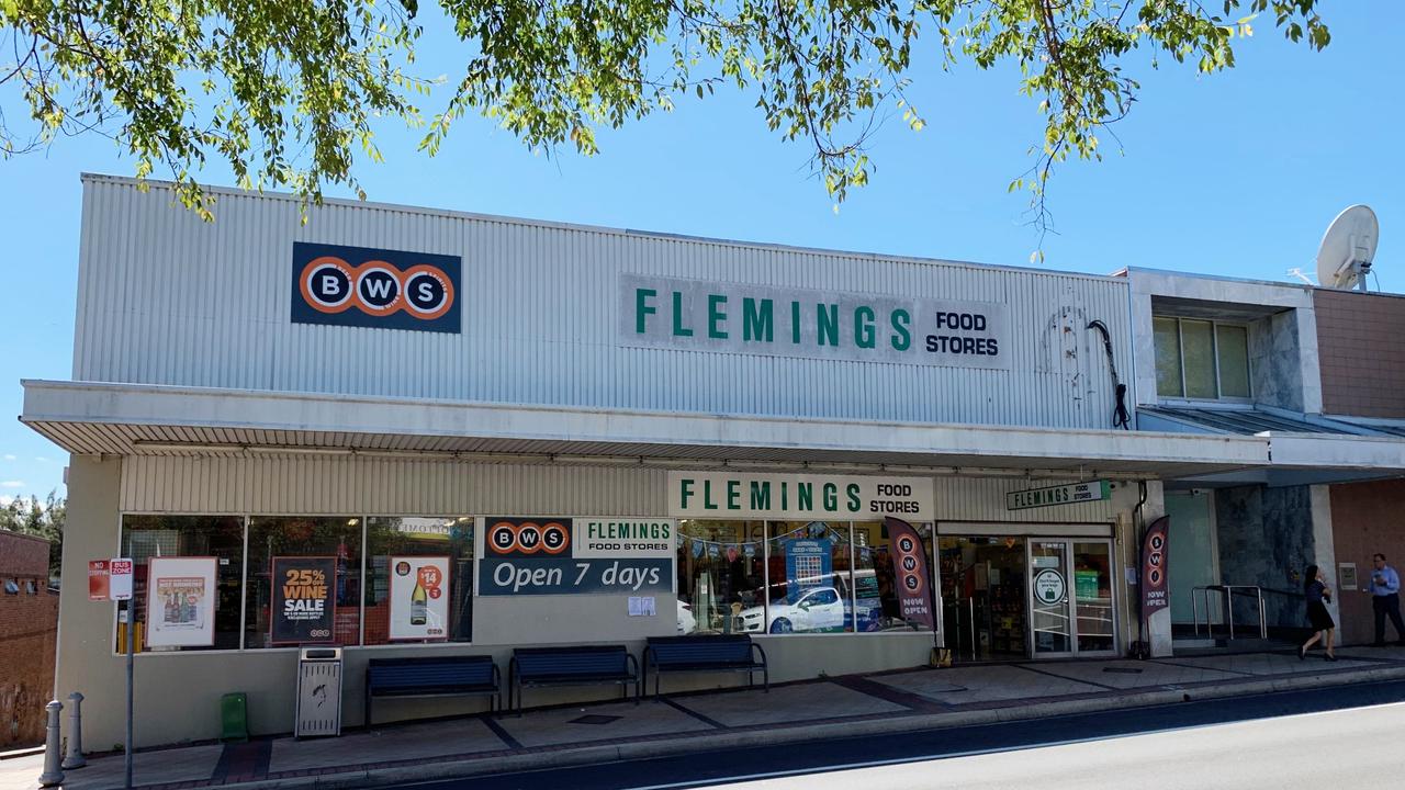 Flemings has traded from the same store in Jannali for around 70 years. The sign has seen better days.