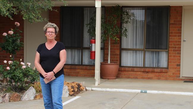 Owner-operator of Moama motel Debbie Egan.