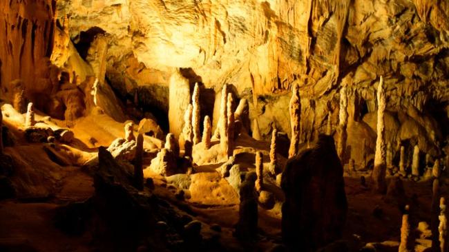 The cave isn’t open to the public, but you can admire it from afar.