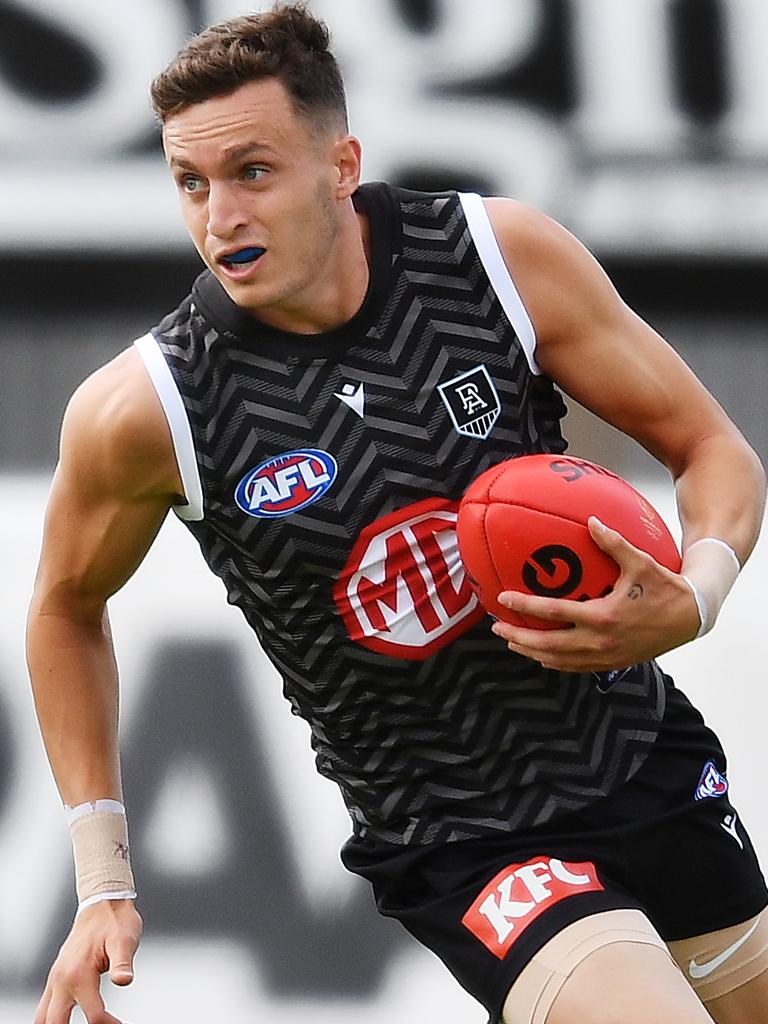 Orazio Fantasia in action during Port’s recent internal trial.