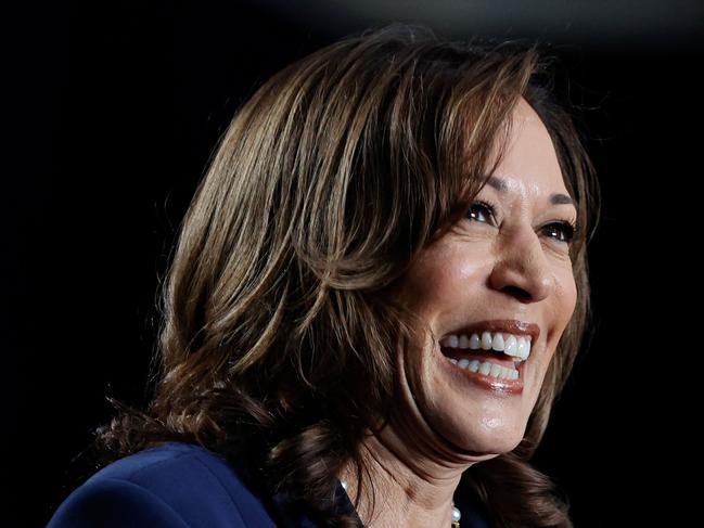 US Vice President and Democratic Presidential candidate Kamala Harris speaks at West Allis Central High School during her first campaign rally in Milwaukee, Wisconsin, on July 23, 2024. Harris is in Wisconsin to start her presidential campaign after effectively clinching the Democratic presidential nomination. (Photo by KAMIL KRZACZYNSKI / AFP)