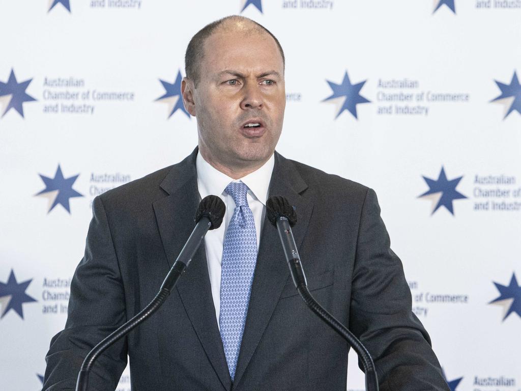 Treasurer Josh Frydenberg. Picture: NCA NewsWire / Gary Ramage