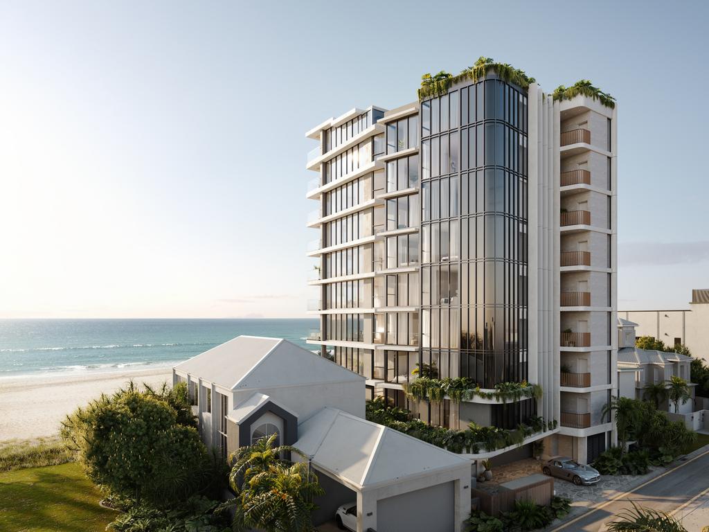 Artist impression of Ophira Palm Beach, an eight-storey tower by 5Point Projects.