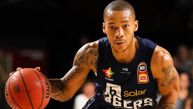 Jerome Randle tries to spark adelaide into action.