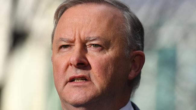 Federal Labor leader Anthony Albanese has previously ignored questions on the issue. Picture: AAP Image/Mick Tsikas