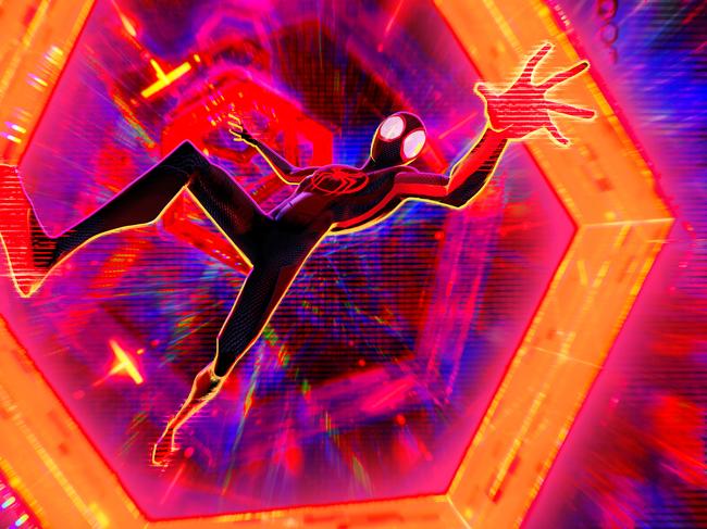 Spider-Man (Shamiek Moore) in Columbia Pictures and Sony Pictures Animation’s SPIDER-MAN: ACROSS THE SPIDER-VERSE.