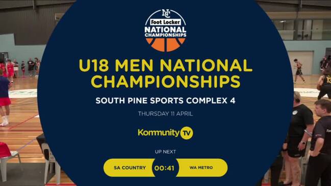 Replay: SA Country v WA Metro (U18 Men) — Basketball Australia Under-18 National Championships and Junior Wheelchair Championships Day 5