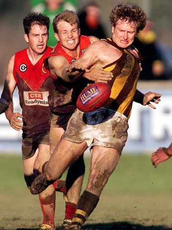 Robbie Walker played in Wangaratta Rovers most recent flag in 1994.