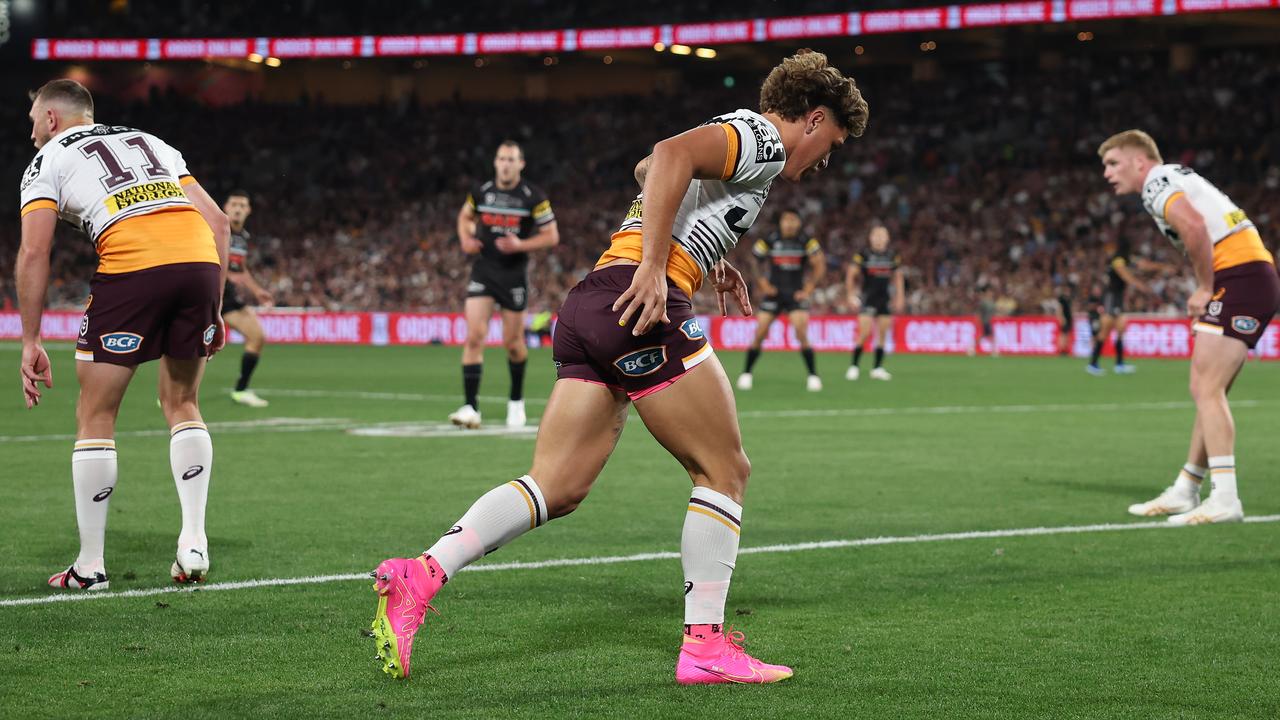 Reece Walsh cops an early injury (Photo by Matt King/Getty Images)